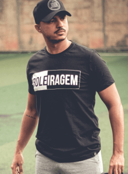 Camiseta Boleiragem (Black)